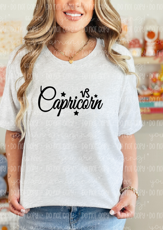 Capricorn Zodiac Sign Tee
