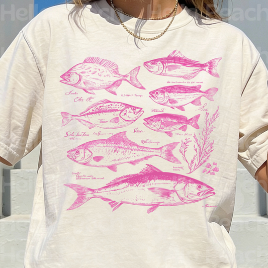 Lake Fish Tee or Sweatshirt