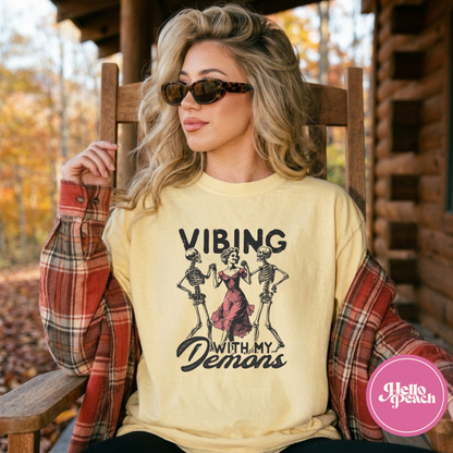 Vibing With My Demons Tee