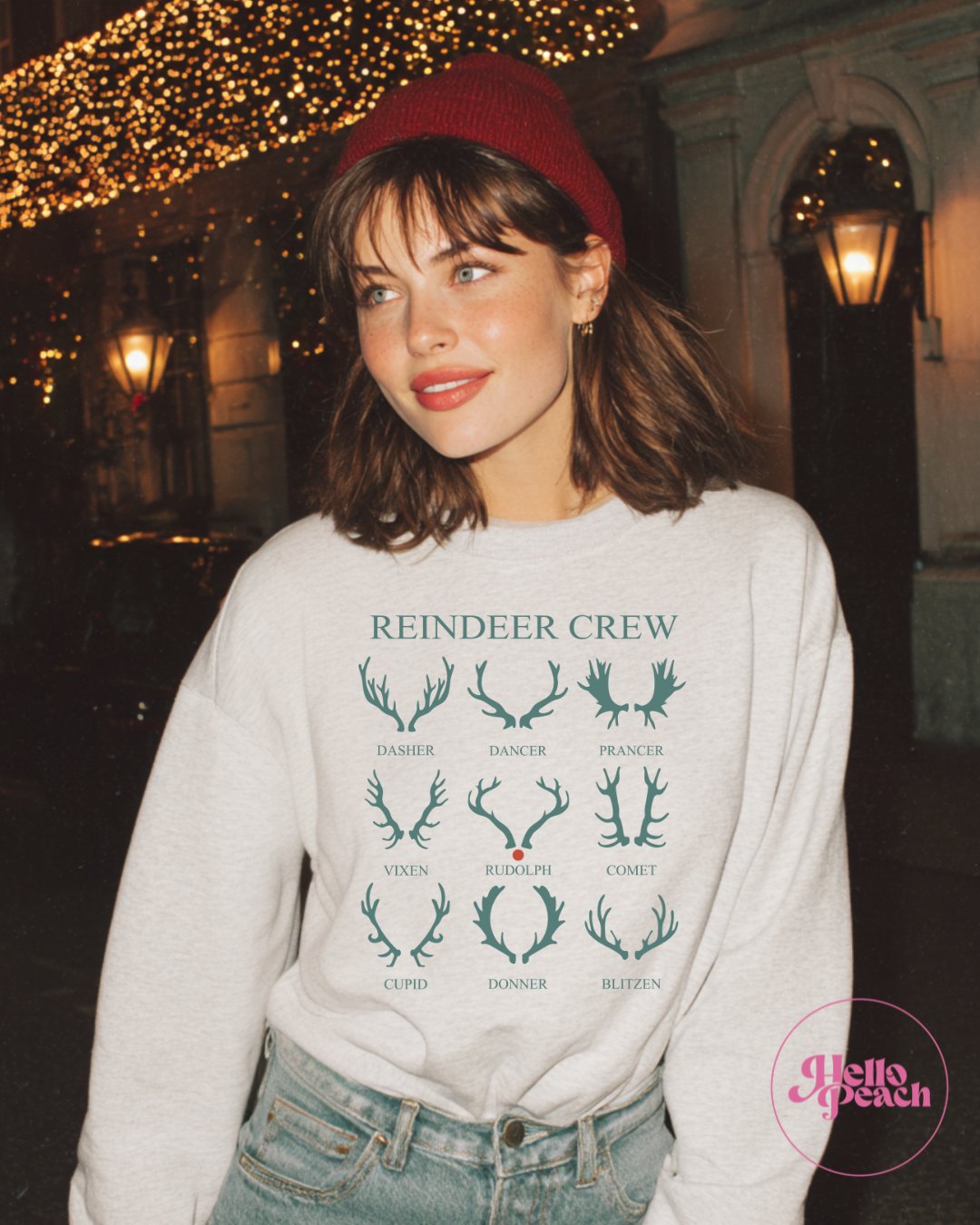 Reindeer Crew Crewneck
