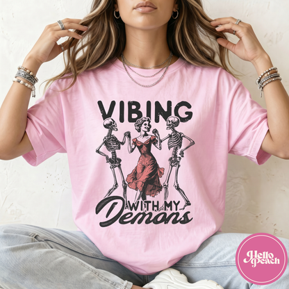 Vibing With My Demons Tee