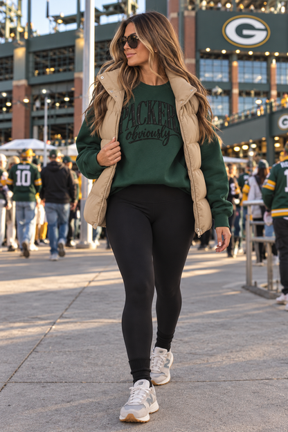 Packers Obviously Crewneck + Amazon Finds