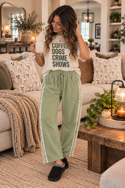 Coffee, Dogs, Crime Show + Amazon Finds