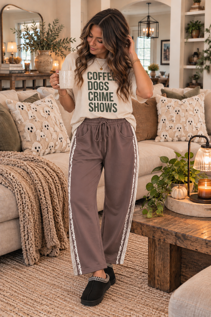 Coffee, Dogs, Crime Show + Amazon Finds