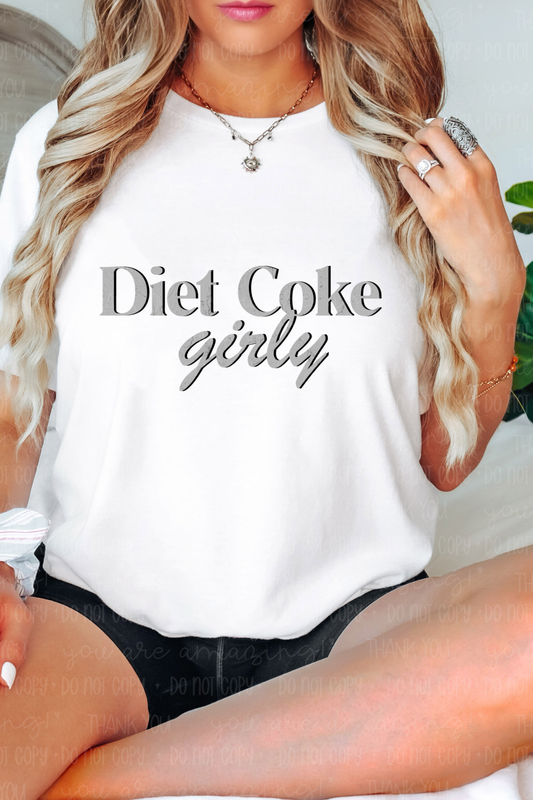 Diet Coke Girly Tee or Sweatshirt