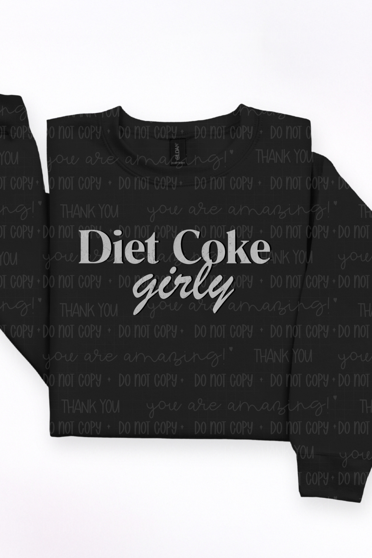 Diet Coke Girly Tee or Sweatshirt