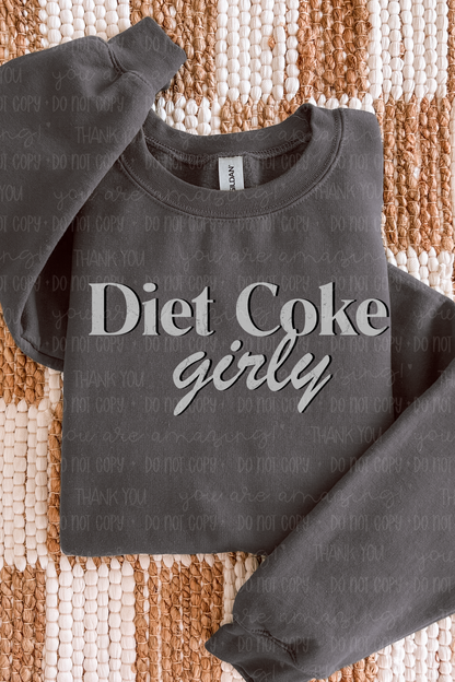 Diet Coke Girly Tee or Sweatshirt