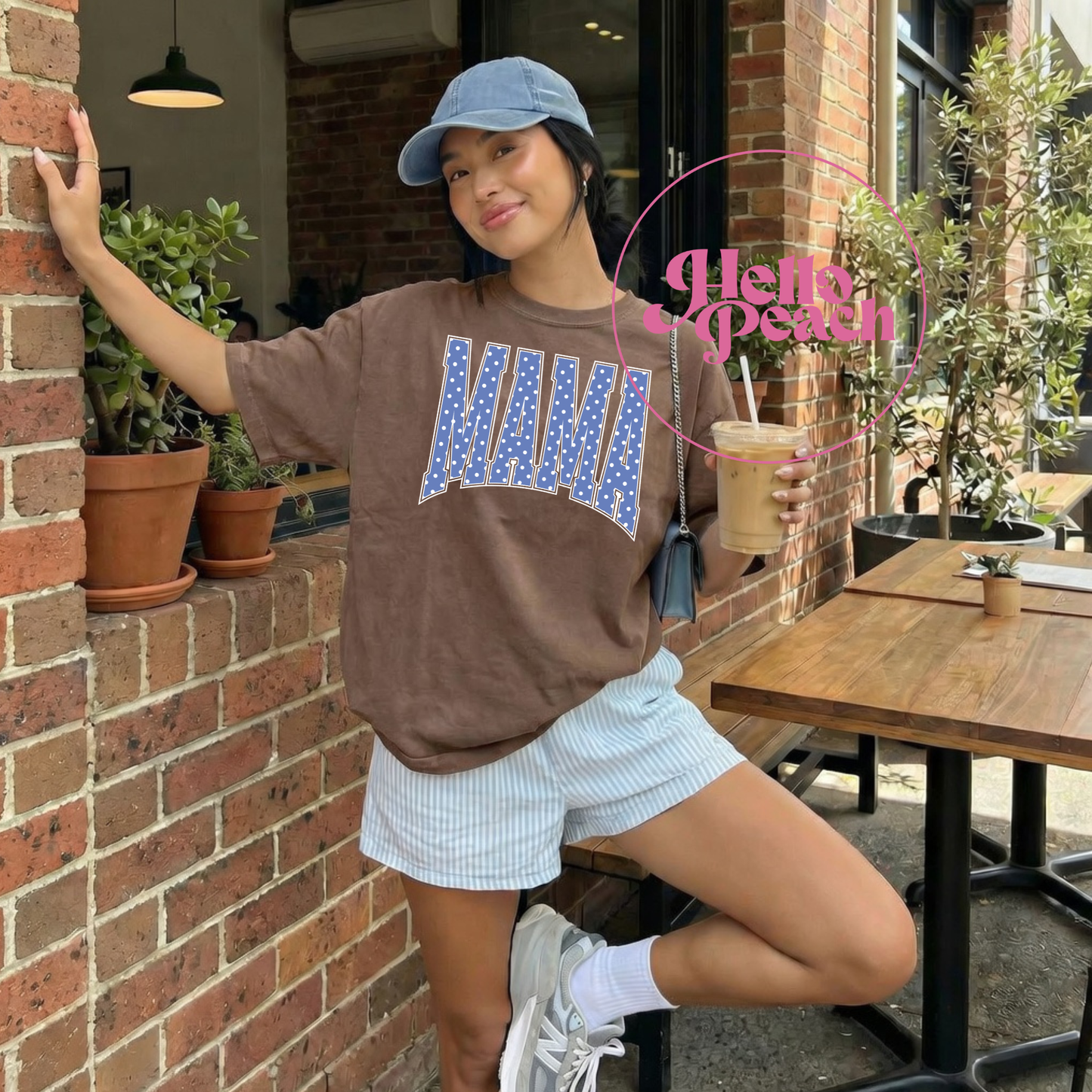 Polka Dot Mama Tee