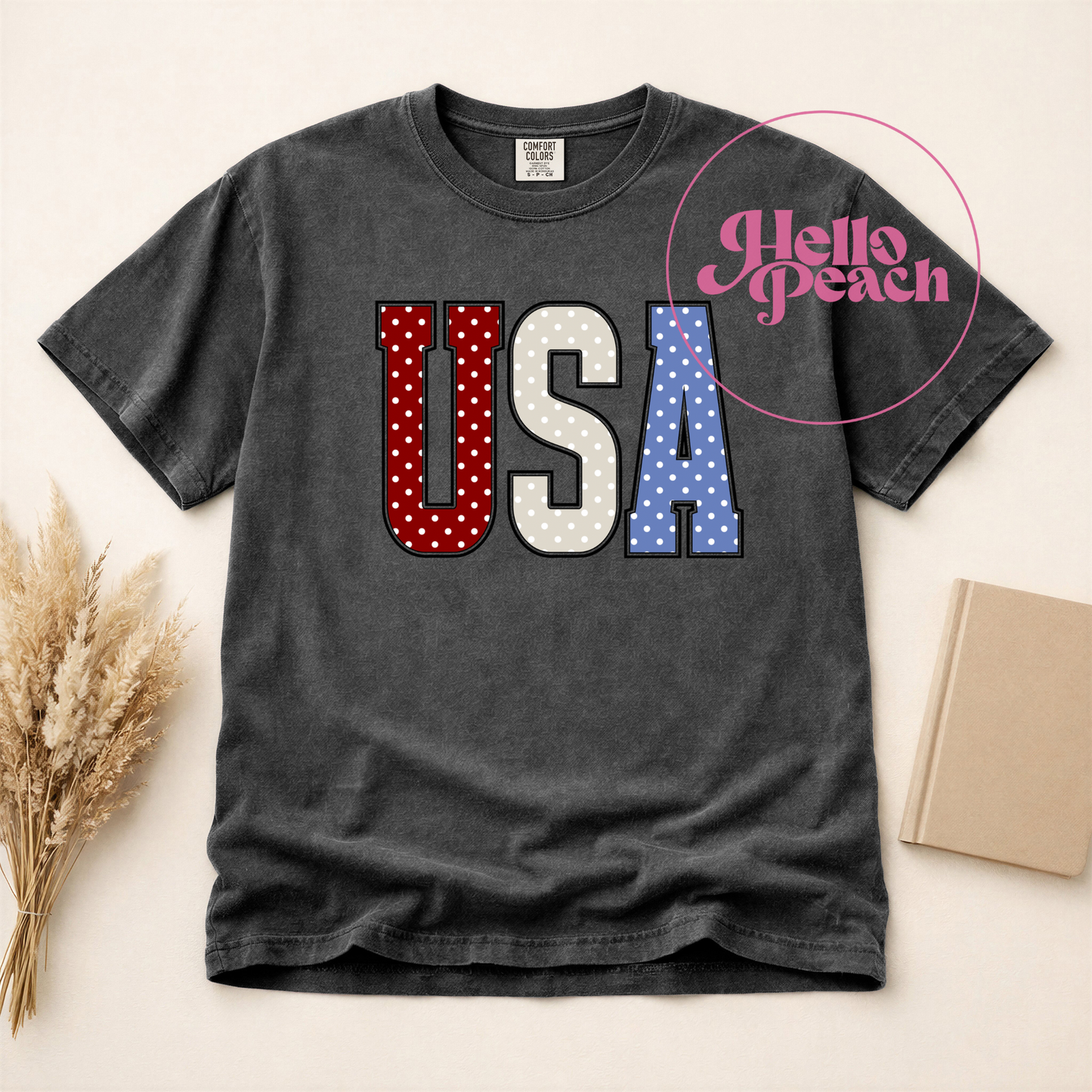 Polka Dot USA Tee