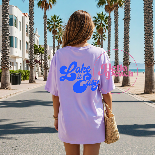 Lake It Easy Tee
