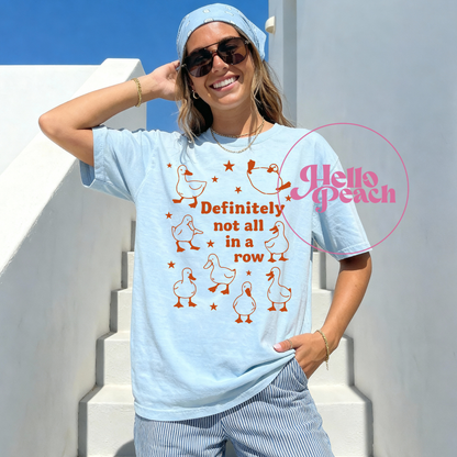 Ducks Not In a Row Tee