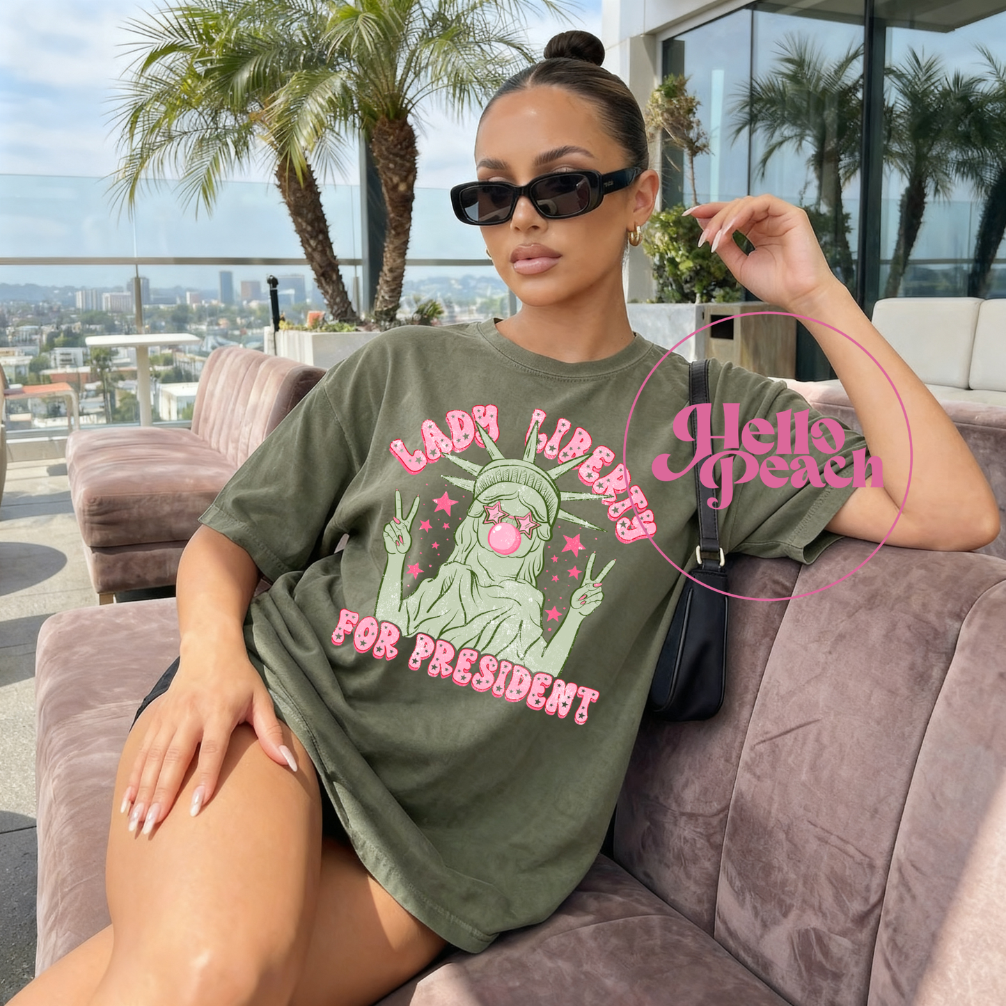 Lady Liberty For President Tee