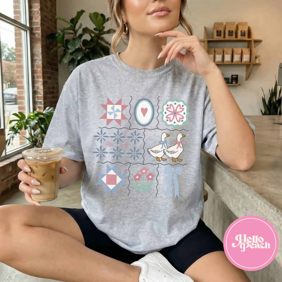 Grandma Core At Heat Tee