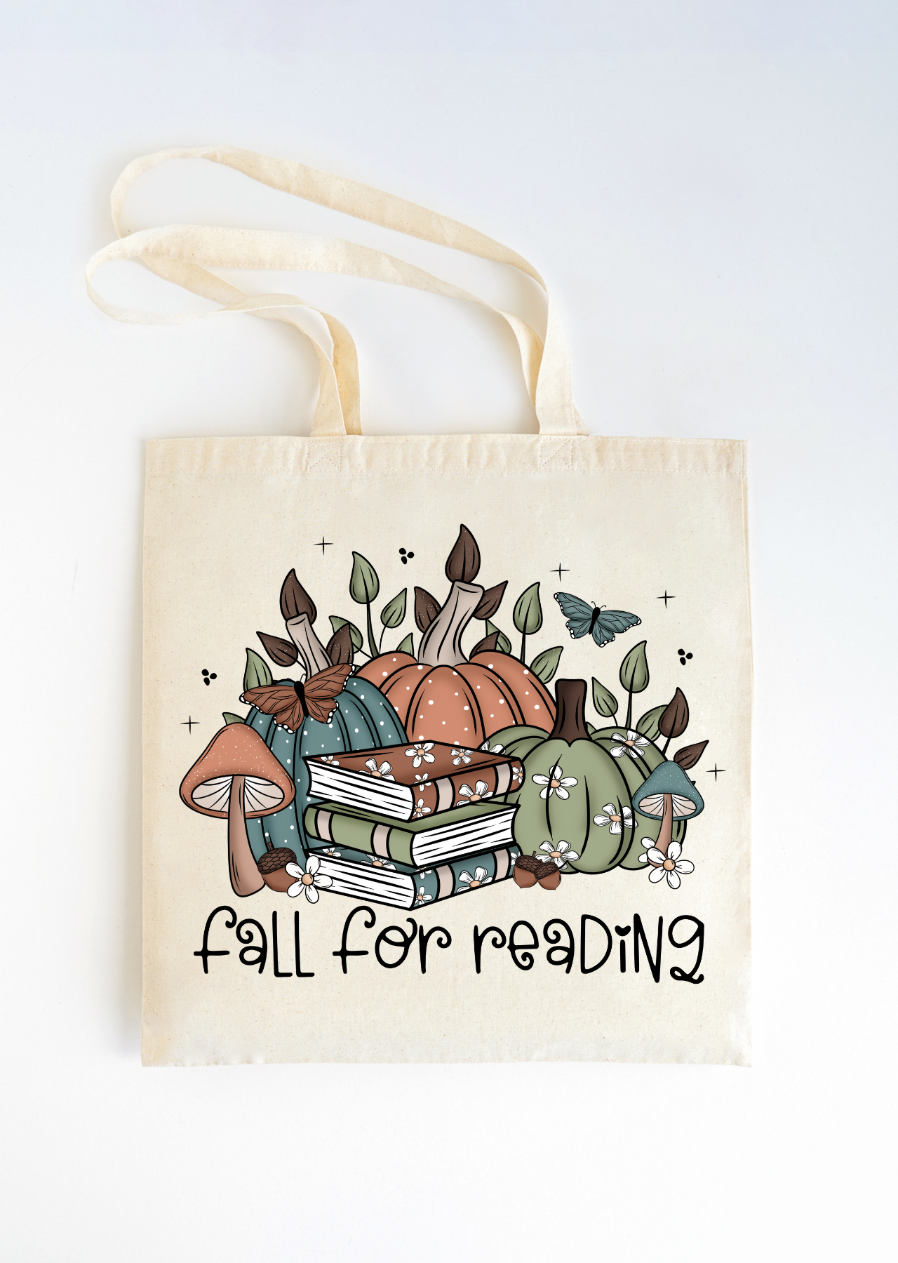 Fall For Reading Tote Bag