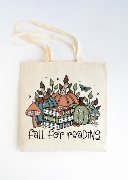 Fall For Reading Tote Bag