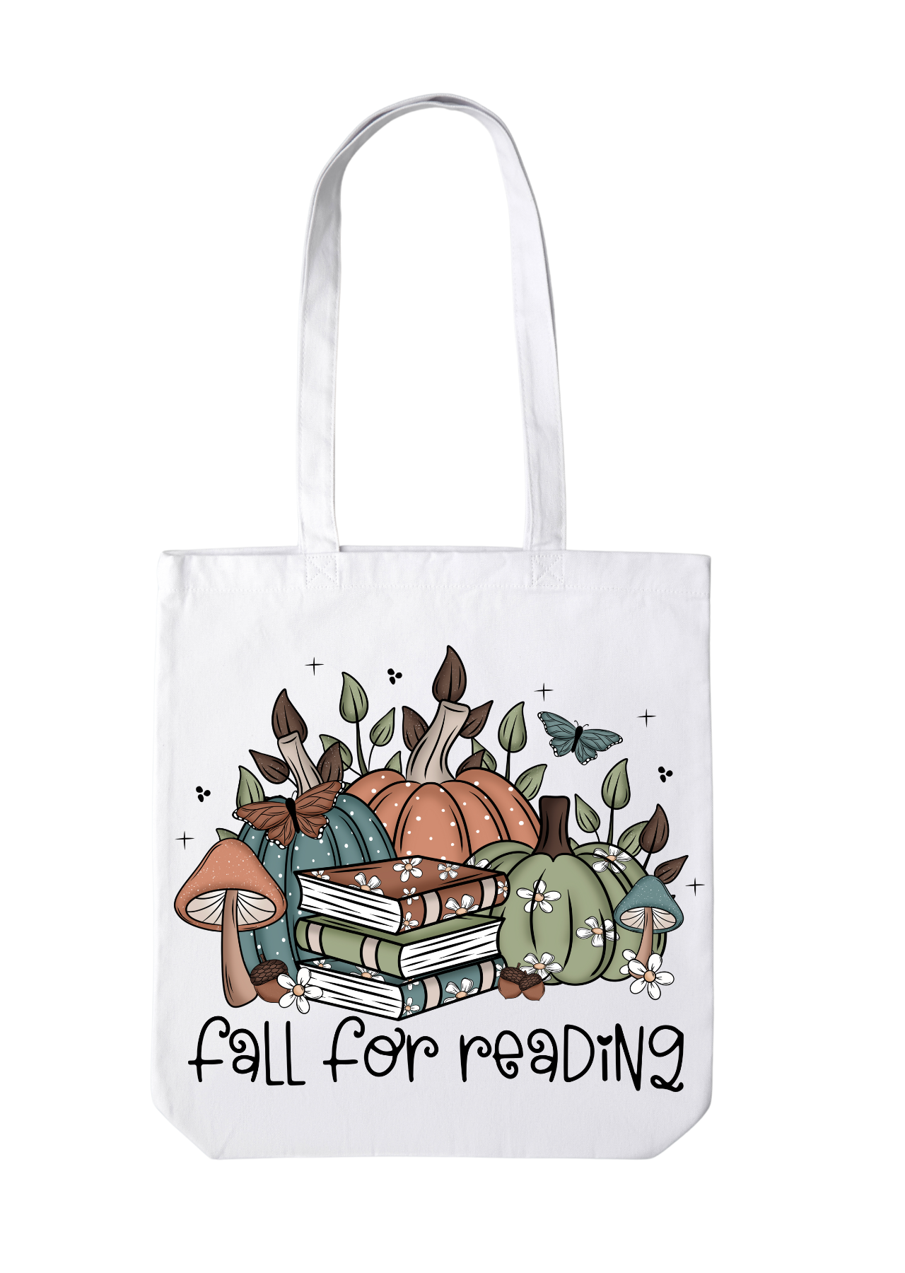 Fall For Reading Tote Bag
