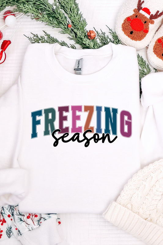 Freezing Season Colorful Sweatshirt