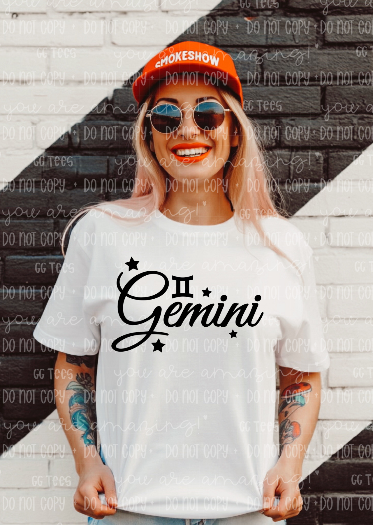 Gemini Zodiac Sign Tee