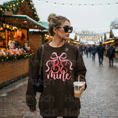 Be Mine With Bows Tee or Sweatshirt