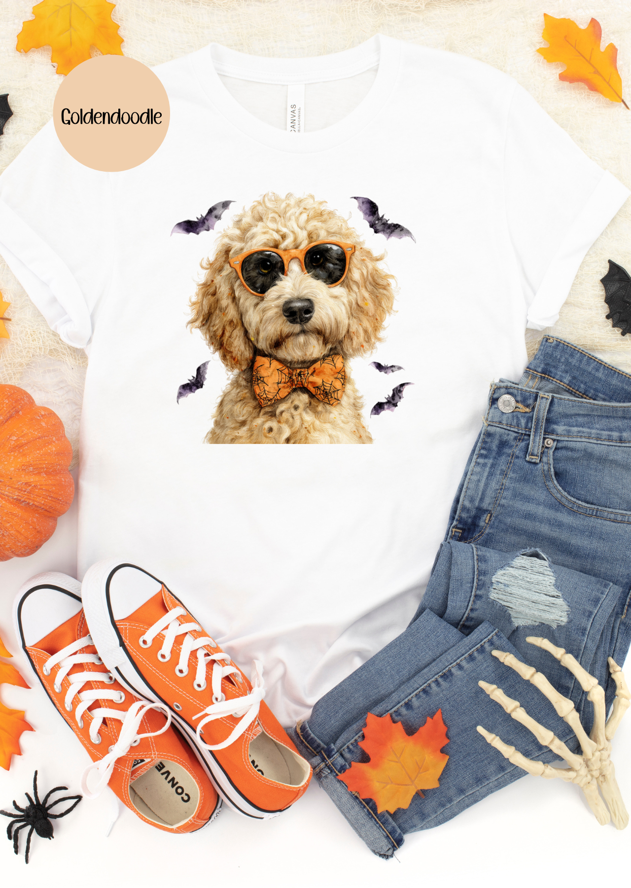 Halloween Pups -Goldendoodle