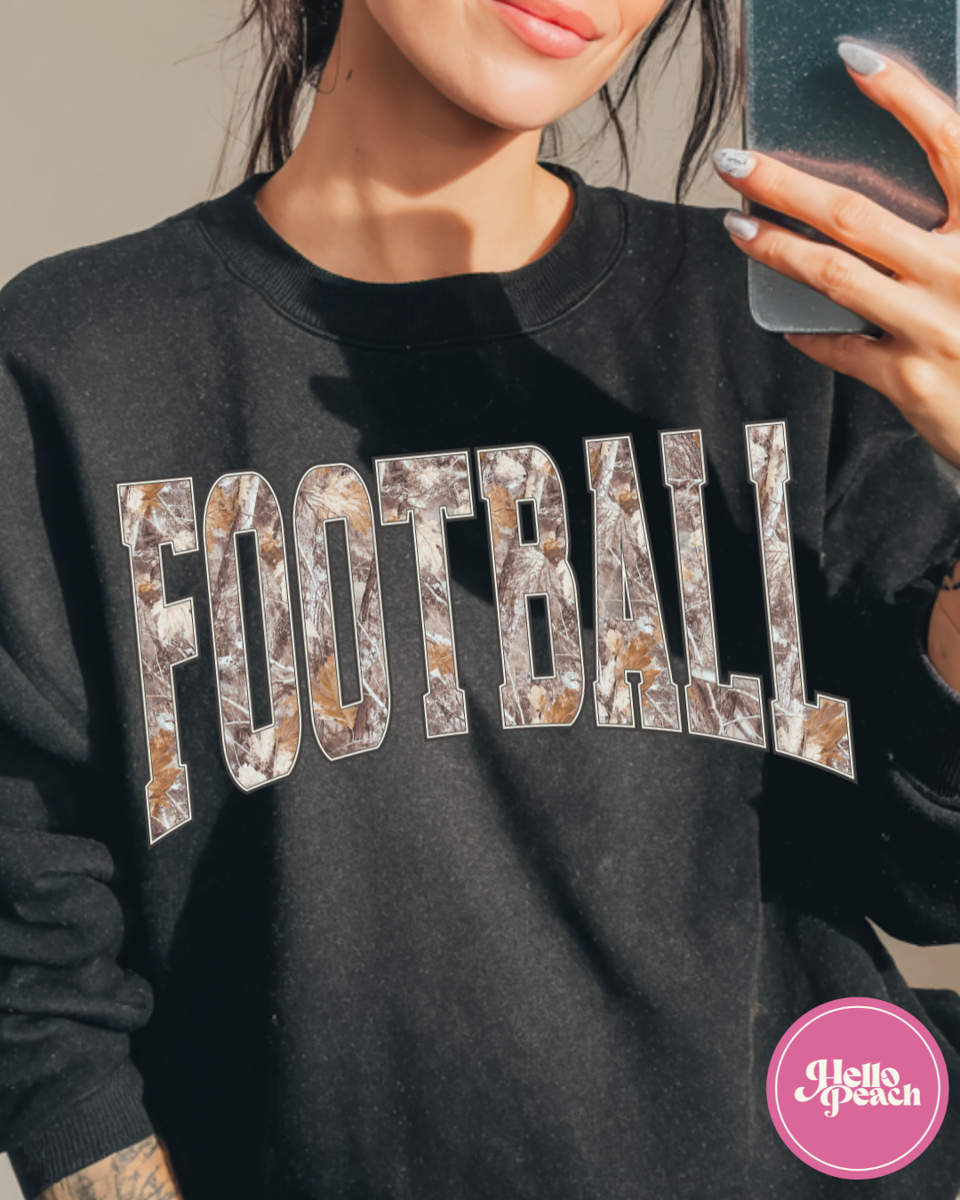 Football Camo Sweatshirts