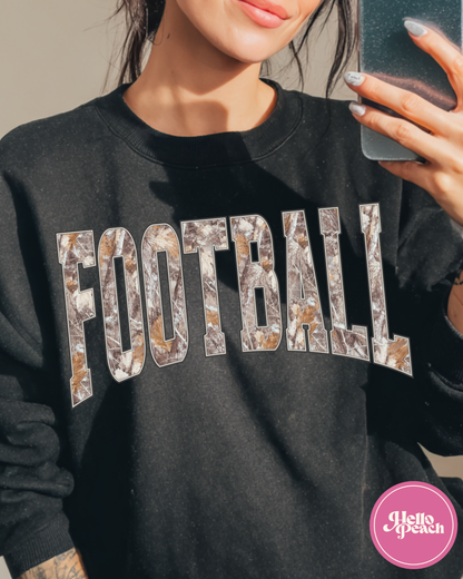 Football Camo Sweatshirts