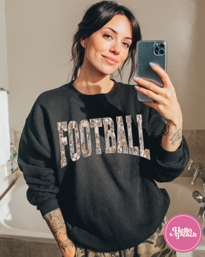 Football Camo Sweatshirts
