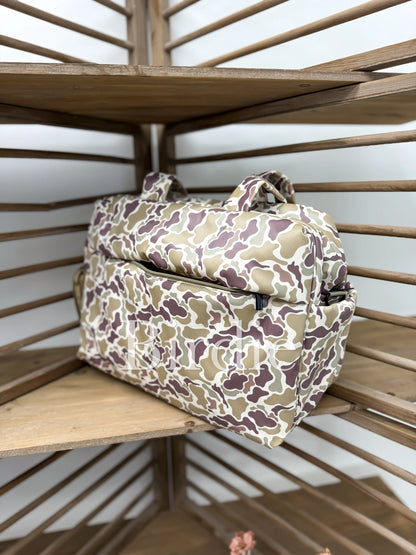 Duck Camo Daily Hustle Duffle Bag