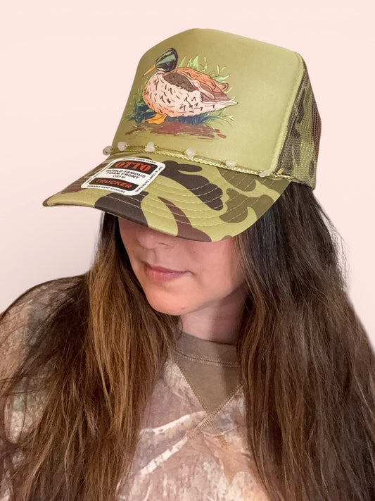 Camo Snapback - Mallard Duck