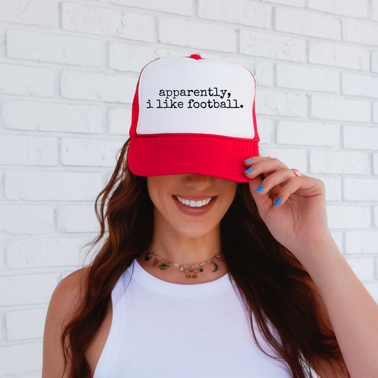 I Like Football Otto Trucker Hat