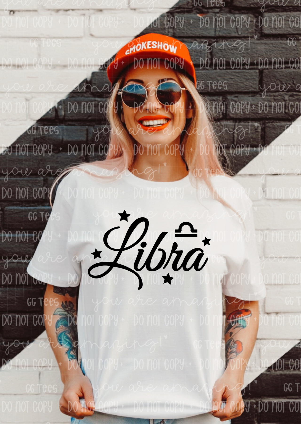 Libra Zodiac Sign Tee