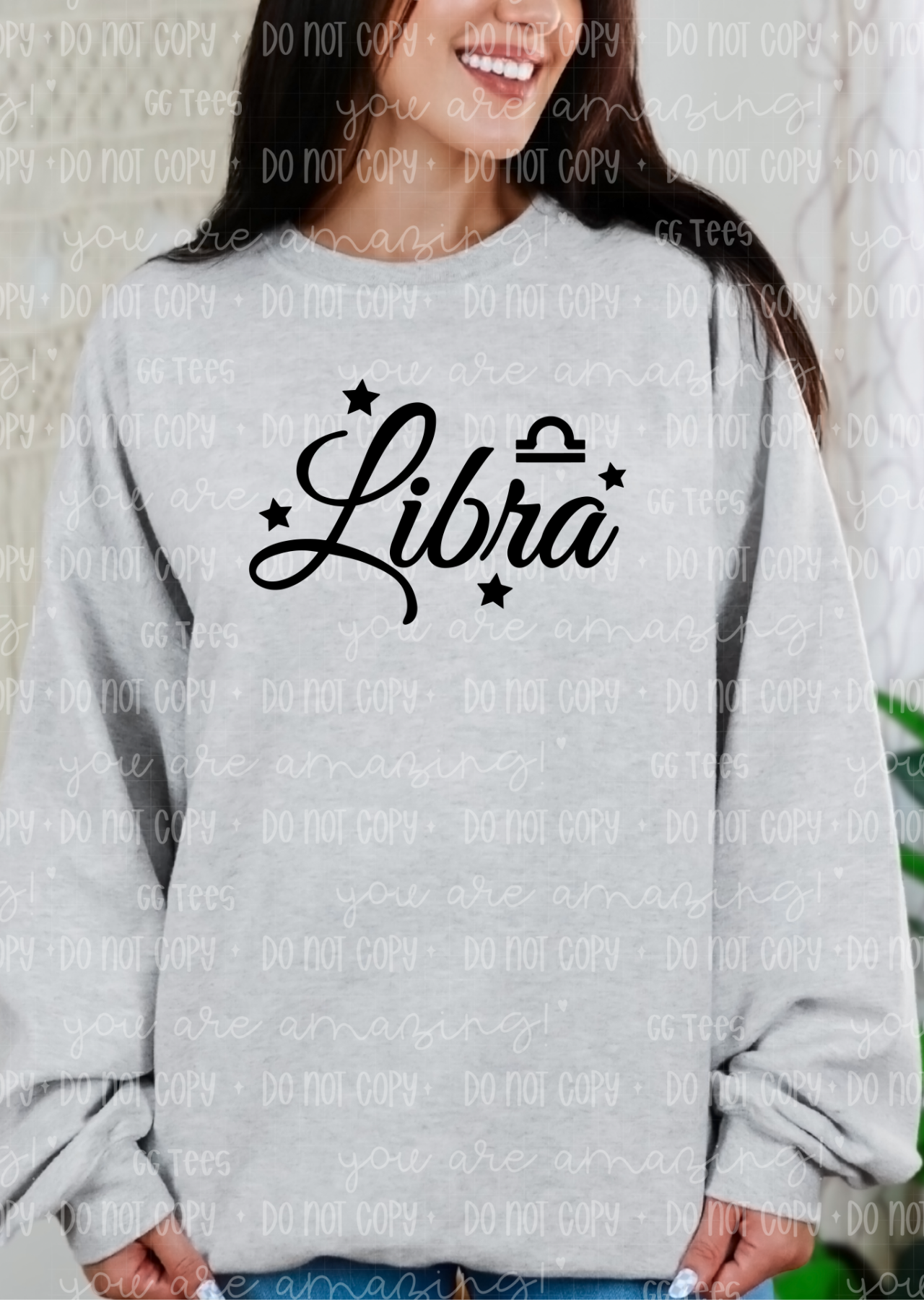 Libra Zodiac Sign Tee