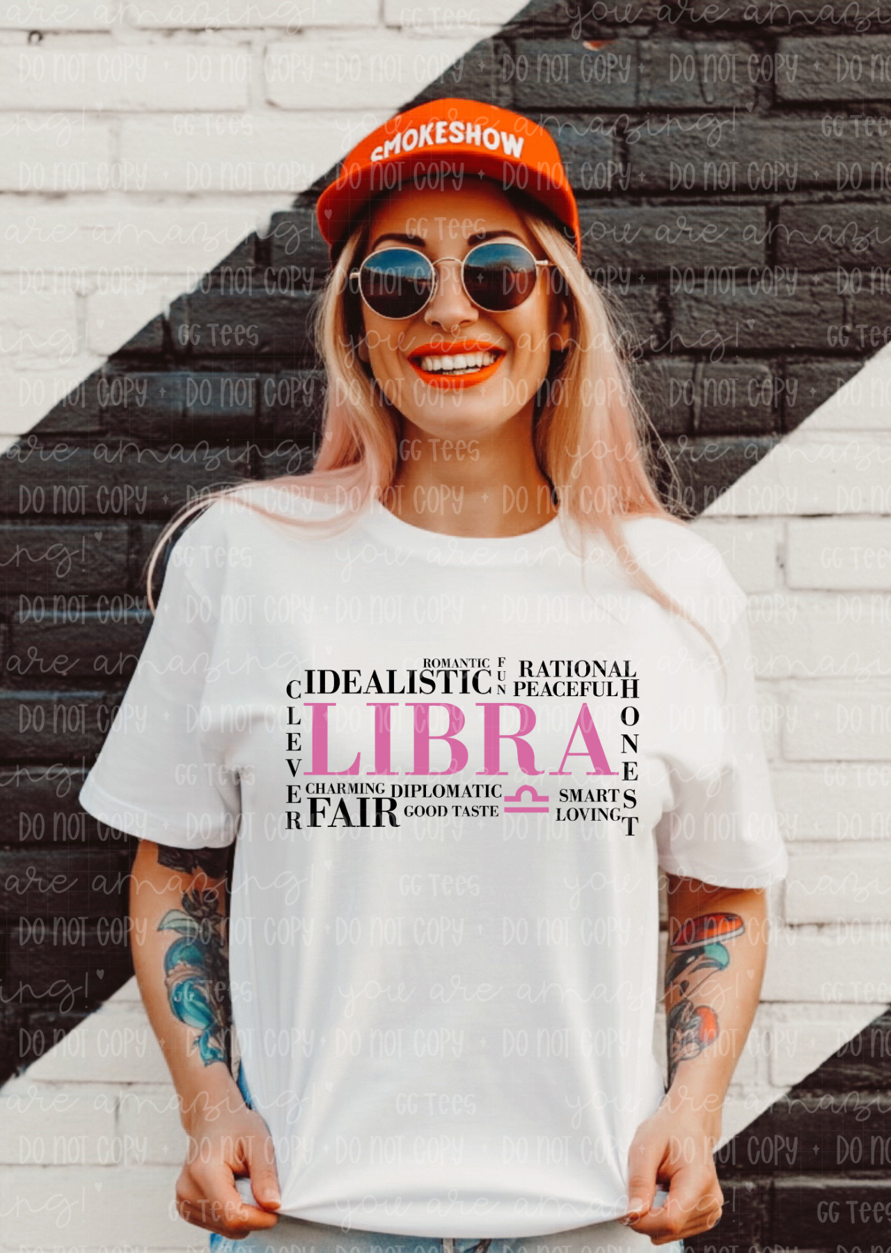 Libra Zodiac Tee – Clever, Fair, Honeset