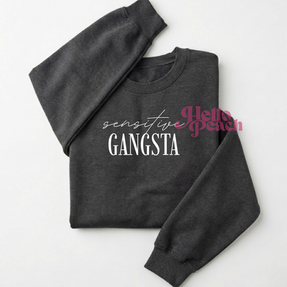 Sensitive Gangster Tee and Sweatshirt