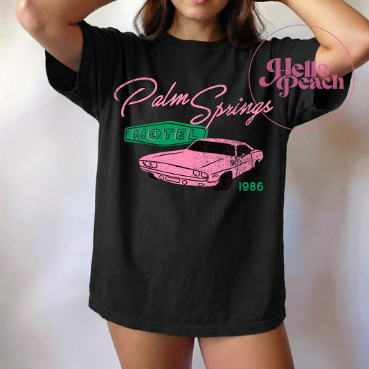 Retro Palm Springs Tee or Tank
