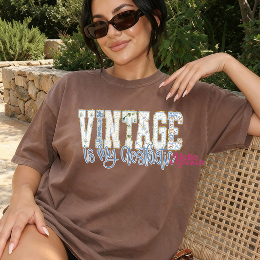 Vintage Is My Aesthetic Tee