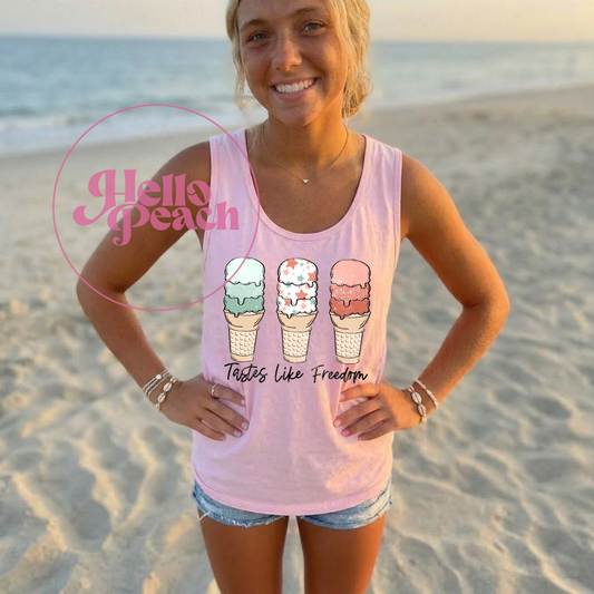 Tastes Like Freedom Tee or Tank