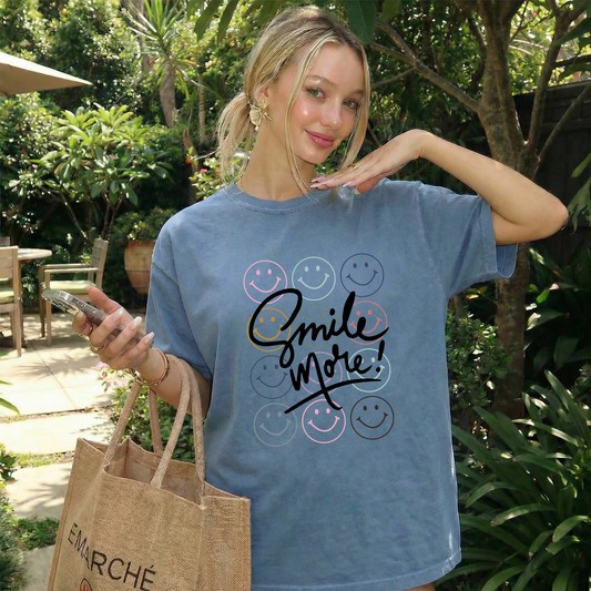 Smile More Tee