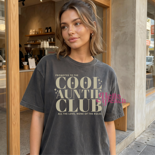 Cool Aunt Club Tee or Sweatshirt