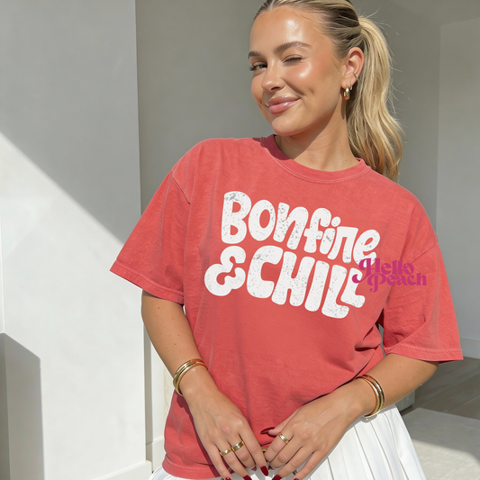 Bonfire and Chill Tee