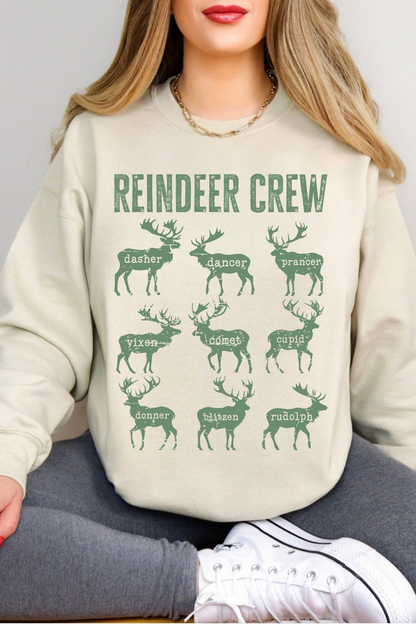 Reindeer Crew Sweatshirt