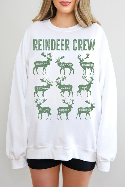 Reindeer Crew Sweatshirt