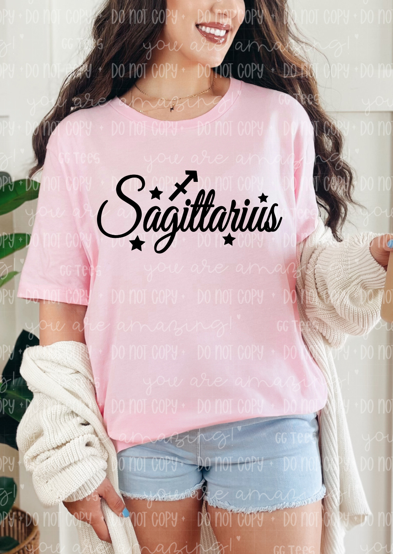 Sagittarius Zodiac Sign Tee