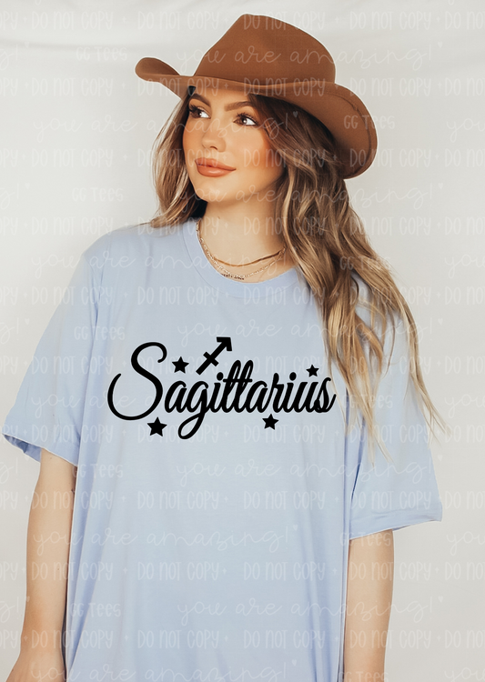 Sagittarius Zodiac Sign Tee
