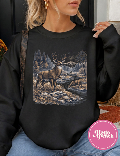 Thirty Point Buck Crewneck