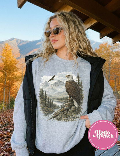 All American Eagle Crewneck