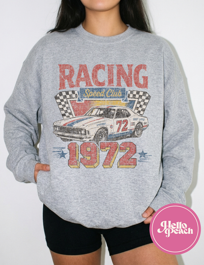 Retro Nascar Crewneck