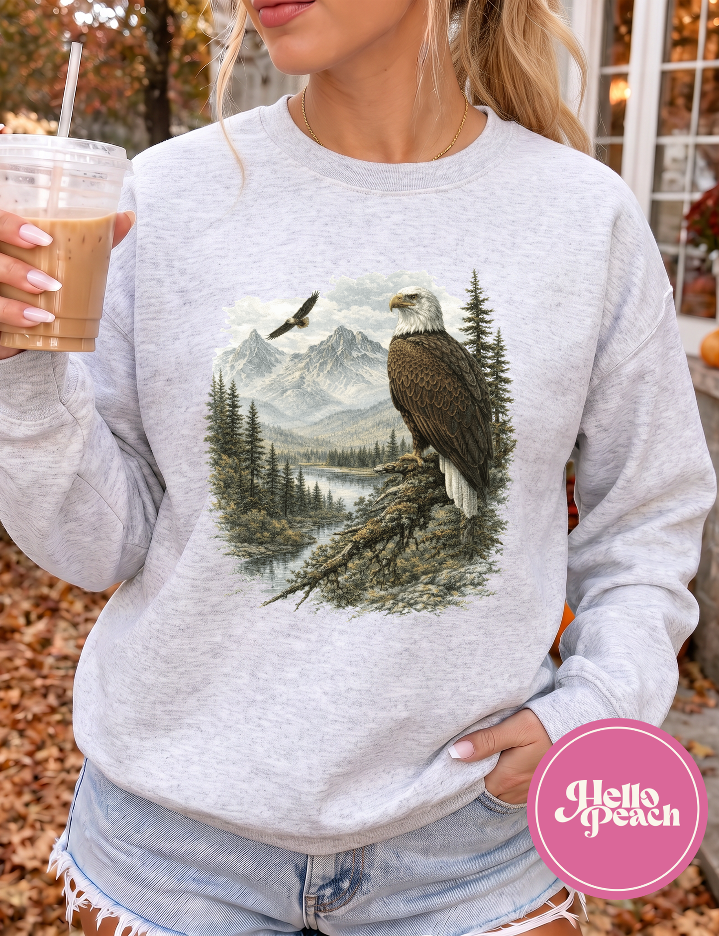 All American Eagle Crewneck