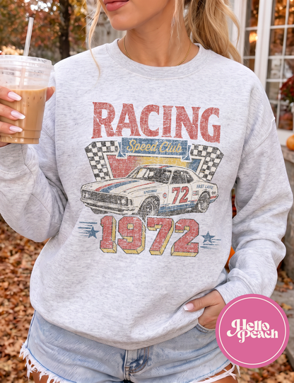 Retro Nascar Crewneck