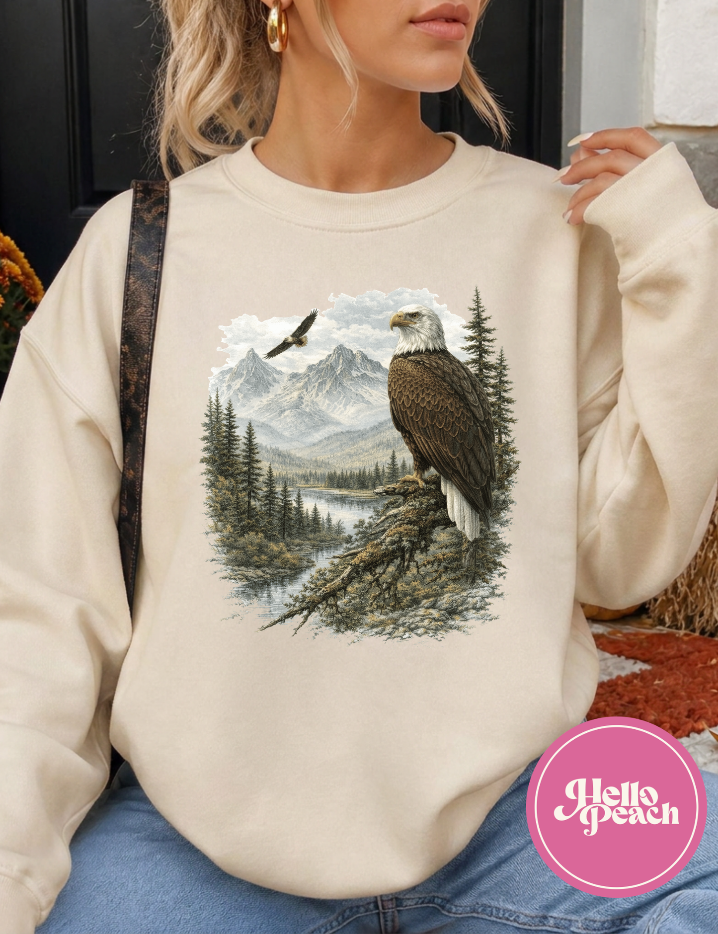 All American Eagle Crewneck